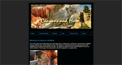 Desktop Screenshot of canyonsandmore.com